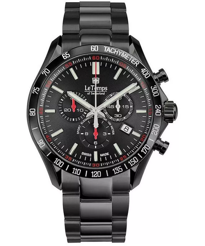 Hodinky pánske Le Temps Sport Elegance Chrono LT1041.125BS02