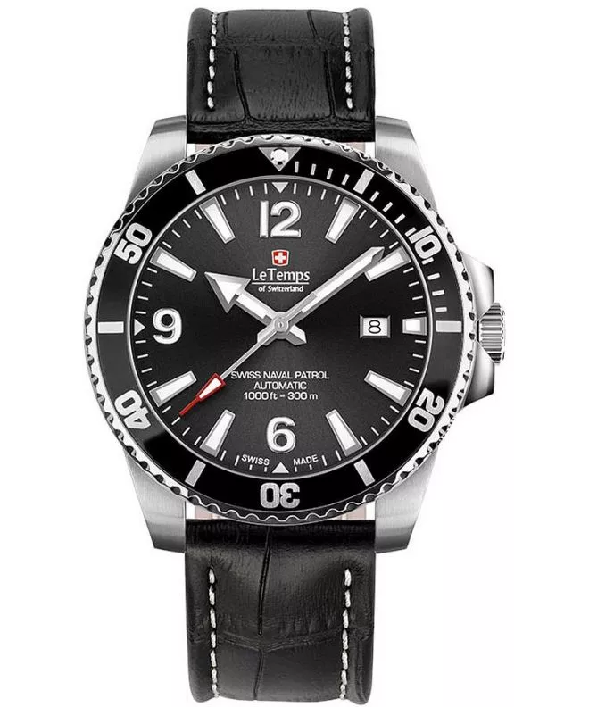 Hodinky pánske Le Temps Swiss Naval Patrol Automatic LT1045.01BL01