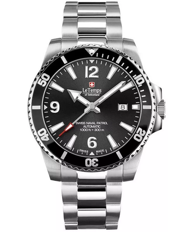 Hodinky pánske Le Temps Swiss Naval Patrol Automatic LT1045.01BS01
