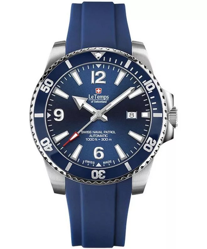 Hodinky pánske Le Temps Swiss Naval Patrol Automatic LT1045.03BR03