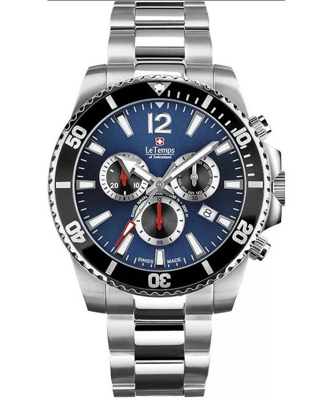 Hodinky pánske Le Temps Swiss Naval Patrol Chronograph LT1044.13BS01