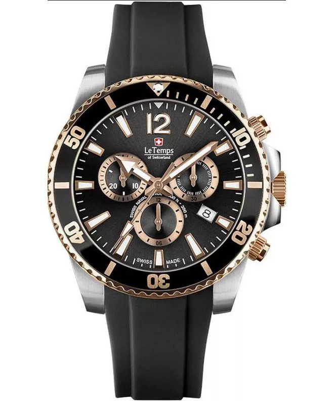 Hodinky pánske Le Temps Swiss Naval Patrol Chronograph LT1044.45BR01