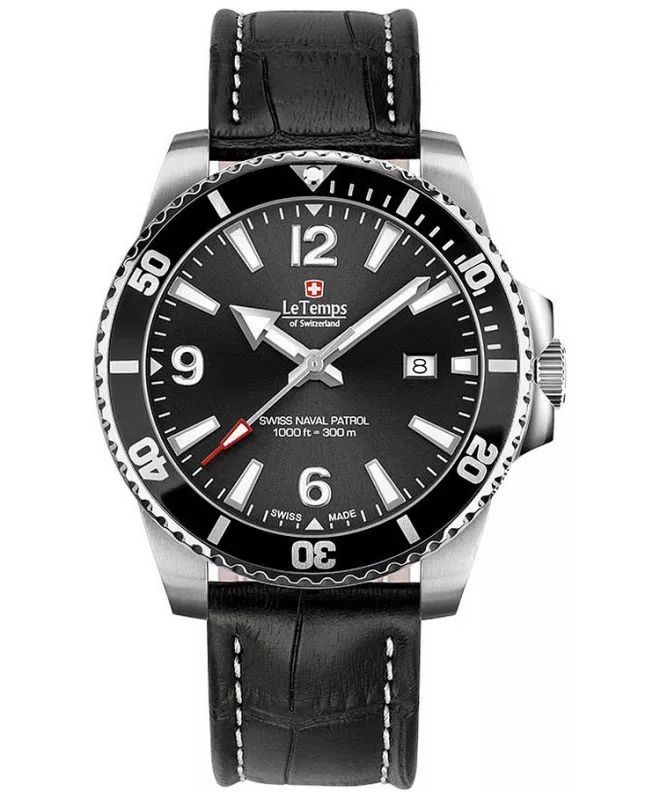 Hodinky pánske Le Temps Swiss Naval Patrol LT1043.01BL01