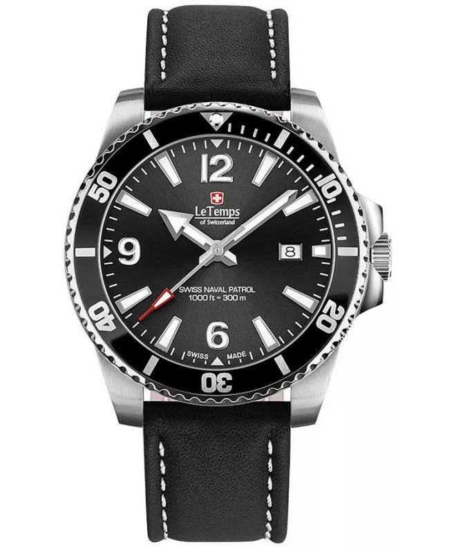 Hodinky pánske Le Temps Swiss Naval Patrol LT1043.01BL11