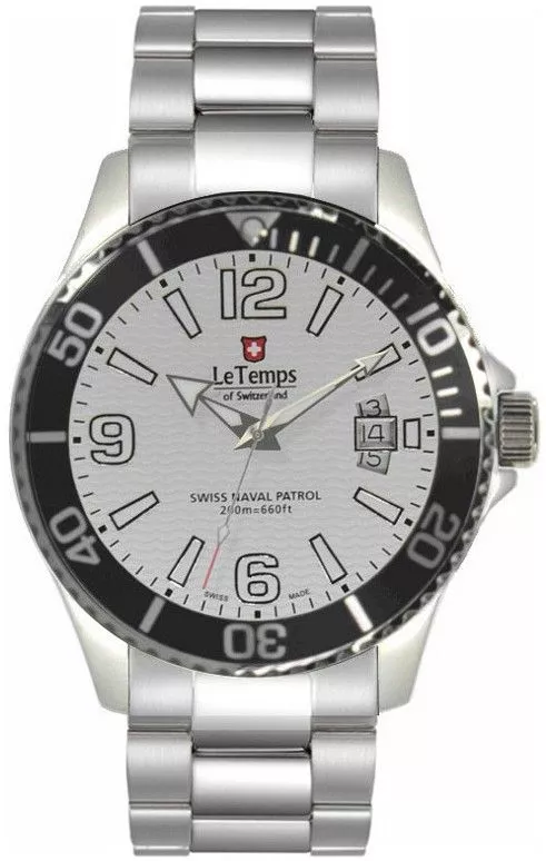 Hodinky pánske Le Temps Swiss Naval Patrol LT1081.02BS01