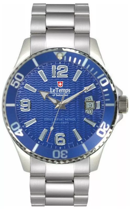 Hodinky Pánske Le Temps Swiss Naval Patrol LT1081.03BS01