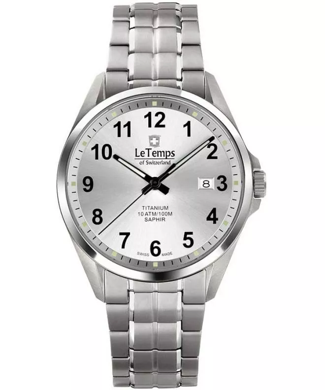 Hodinky pánske Le Temps Titanium LT1025.01TB01