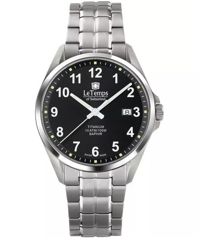 Hodinky pánske Le Temps Titanium LT1025.07TB01