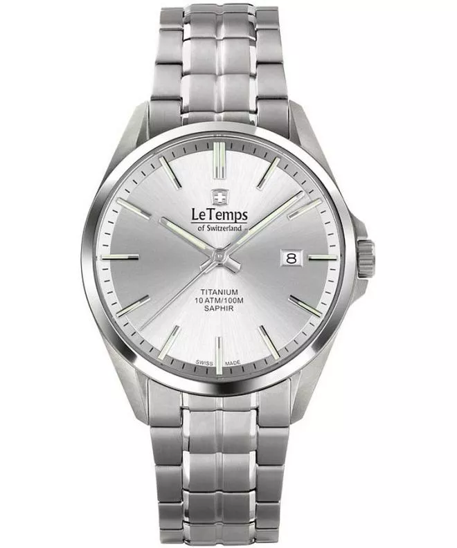 Hodinky pánske Le Temps Titanium LT1025.11TB01