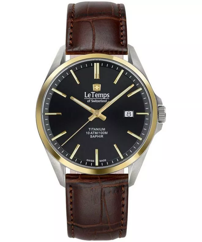 Hodinky pánske Le Temps Titanium LT1025.65BL82