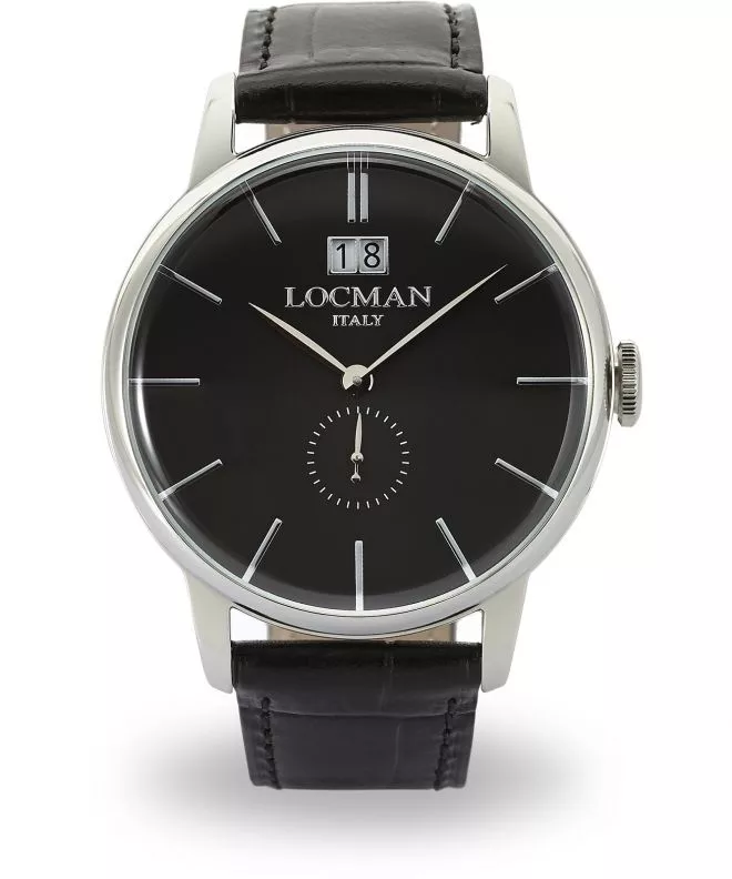 Hodinky Pánske Locman 1960 Big Date 0252V01-00BKNKPK