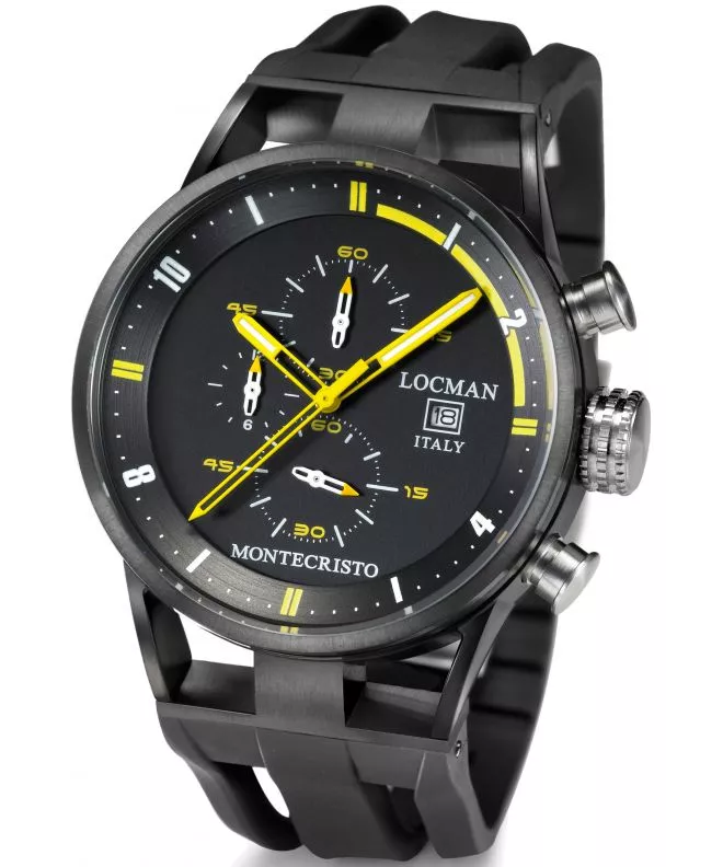 Hodinky Pánske Locman Montecristo Chronograph 0510BKBKFYL0GOK