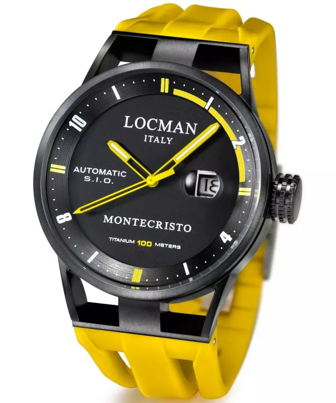 Hodinky Pánske Locman Montecristo Automatic 0511BKBKFYL0GOY