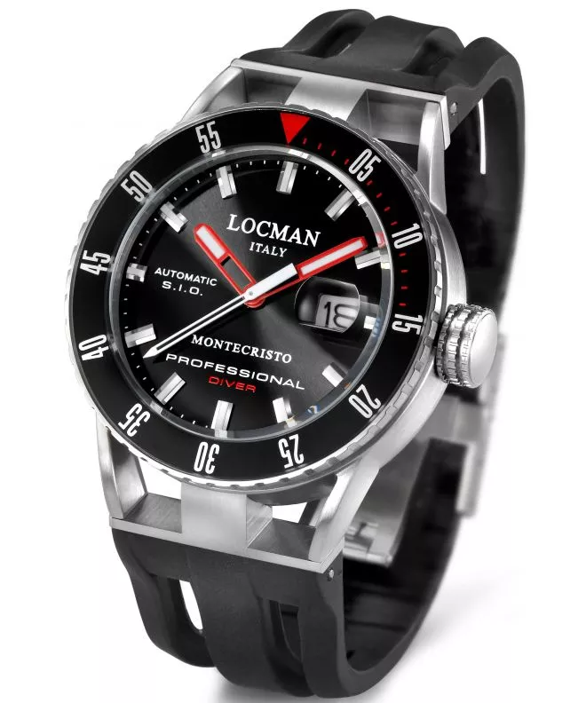 Hodinky Pánske Locman Montecristo Professional Diver 051300KRBKNKSIK