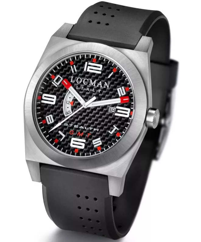 Hodinky Pánske Locman Stealth GMT 020000CBFRD1GOK