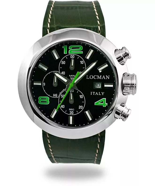 Hodinky Pánske Locman Tondo Chronograph 042000BKNGR0PSD-KS-K