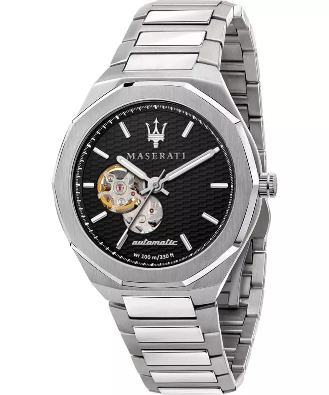 Hodinky pánske Maserati Stile Open Heart Automatic R8823142002