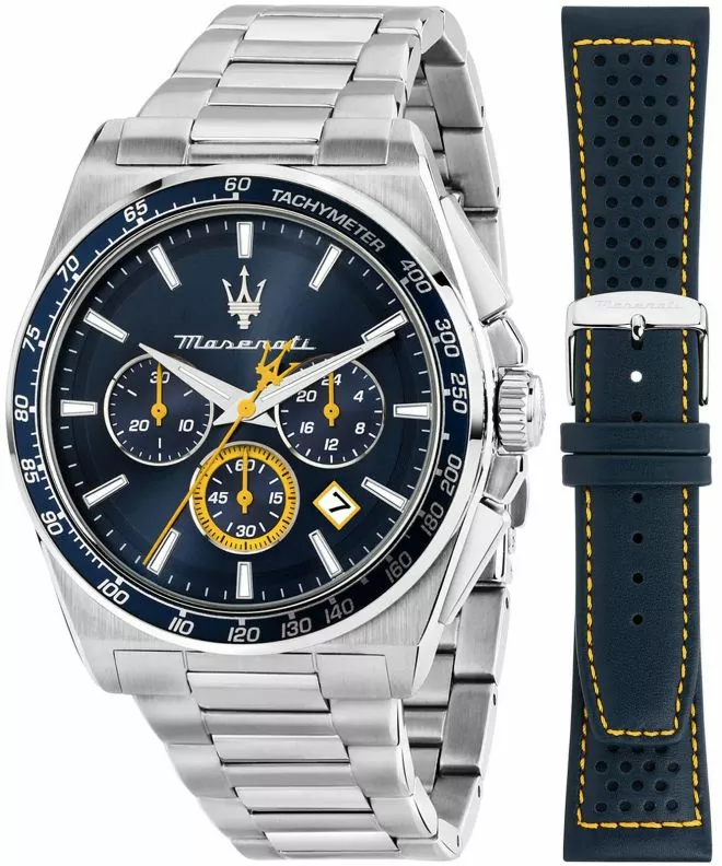 Hodinky pánske Maserati Velocitá Set Chronograph Gift Set R8873652001