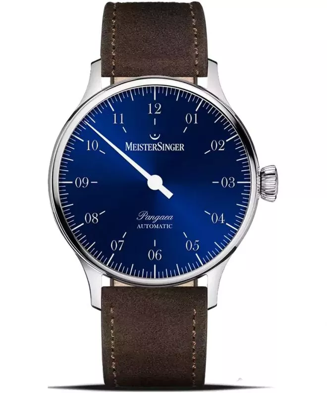 Hodinky pánske Meistersinger Pangaea Sunburst Blue Automatic PM9908_SV02