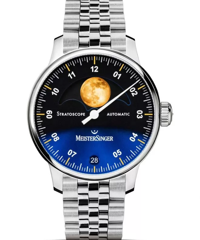 Hodinky pánske Meistersinger Stratoscope Automatic ST982G-MGB20