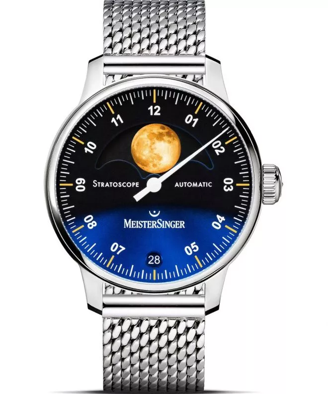 Hodinky pánske Meistersinger Stratoscope Automatic ST982G-MIL20