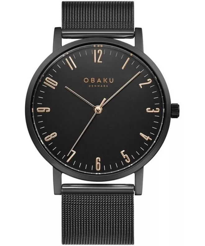 Hodinky Pánske Obaku Brink Charcoal V248GXBBMB