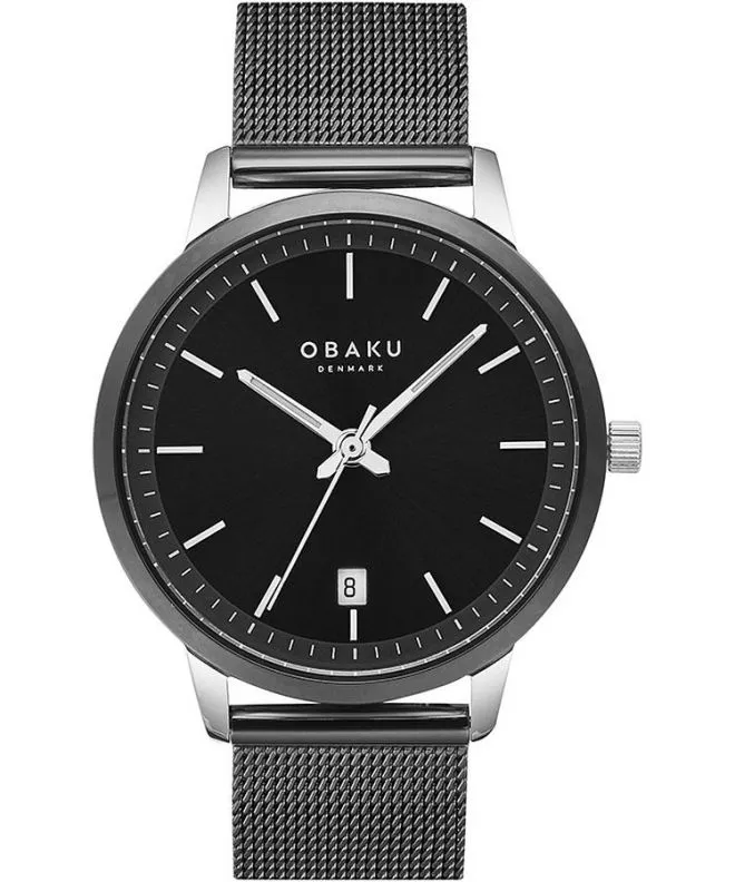 Hodinky Pánske Obaku Salvie Charcoal V270GDABMB