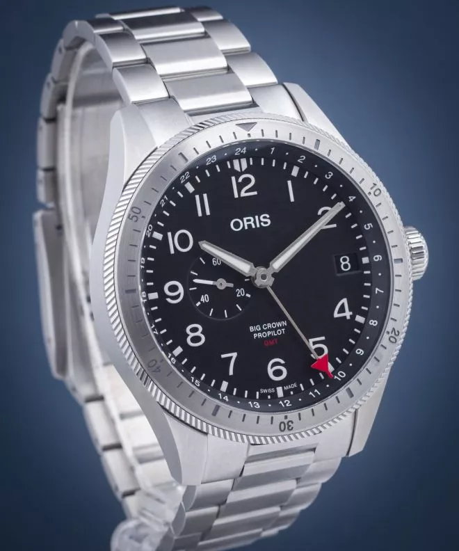 Hodinky pánske Oris Big Crown ProPilot Timer GMT 01 748 7756 4064-07 8 22 08