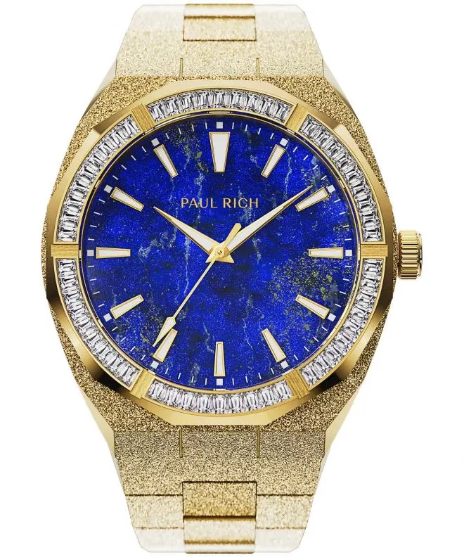 Hodinky pánske PAUL RICH Frosted Star Dust Lapis Nebula Gold 752503131643