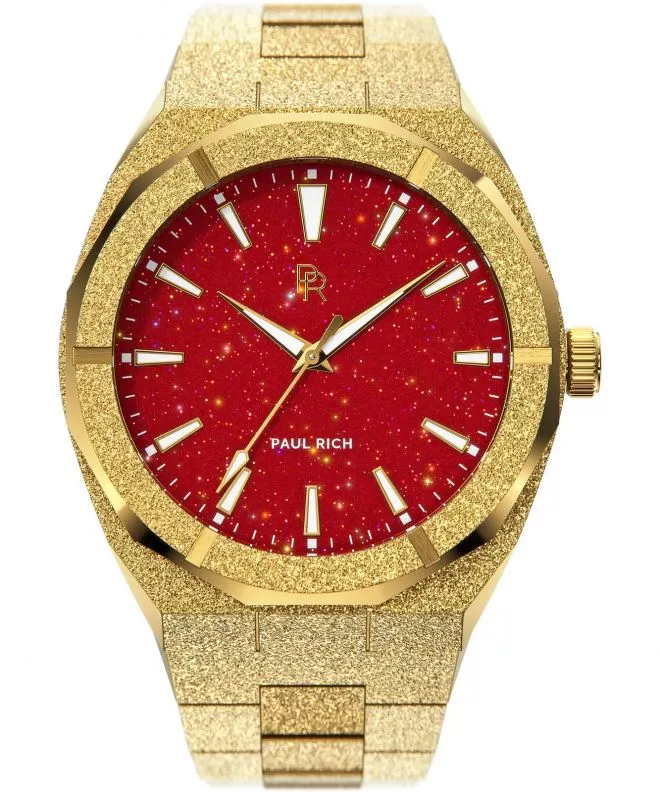 Hodinky pánske PAUL RICH Frosted Star Dust Red Gold 655469493308