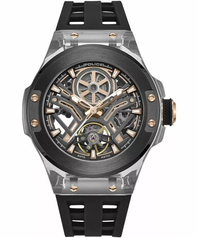 Hodinky pánske Police Cyclone Skeleton Automatic PEWGR0082202