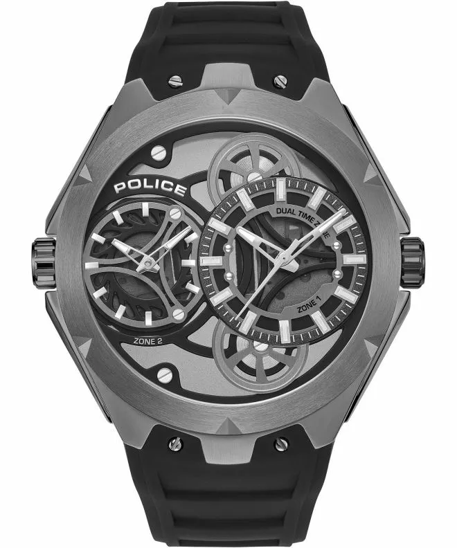 Hodinky pánske Police Scepter Open Heart Dual Time PEWGM0081701