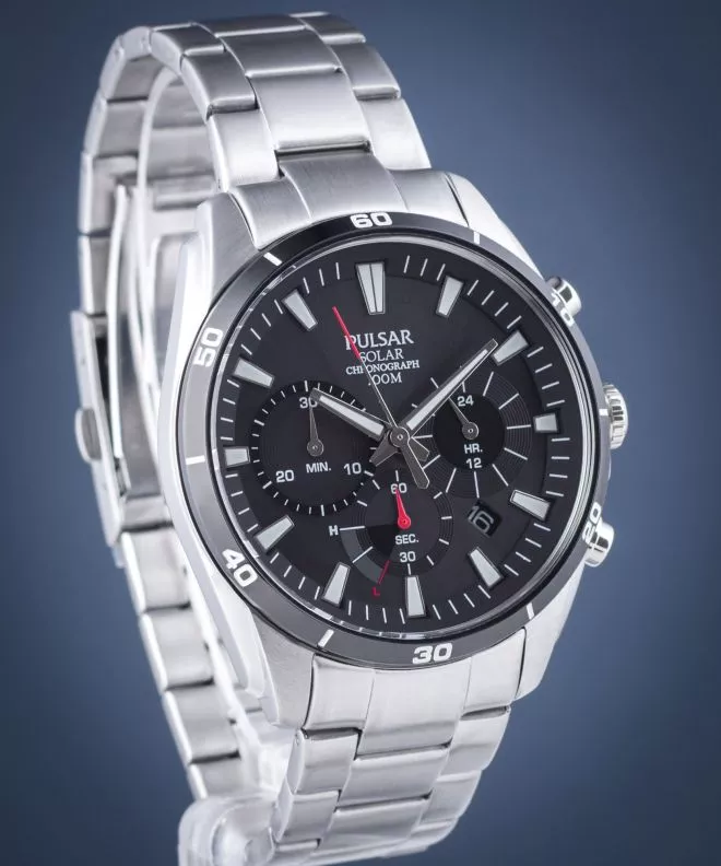 Hodinky Pánske Pulsar Solar Chronograph PZ5059X1