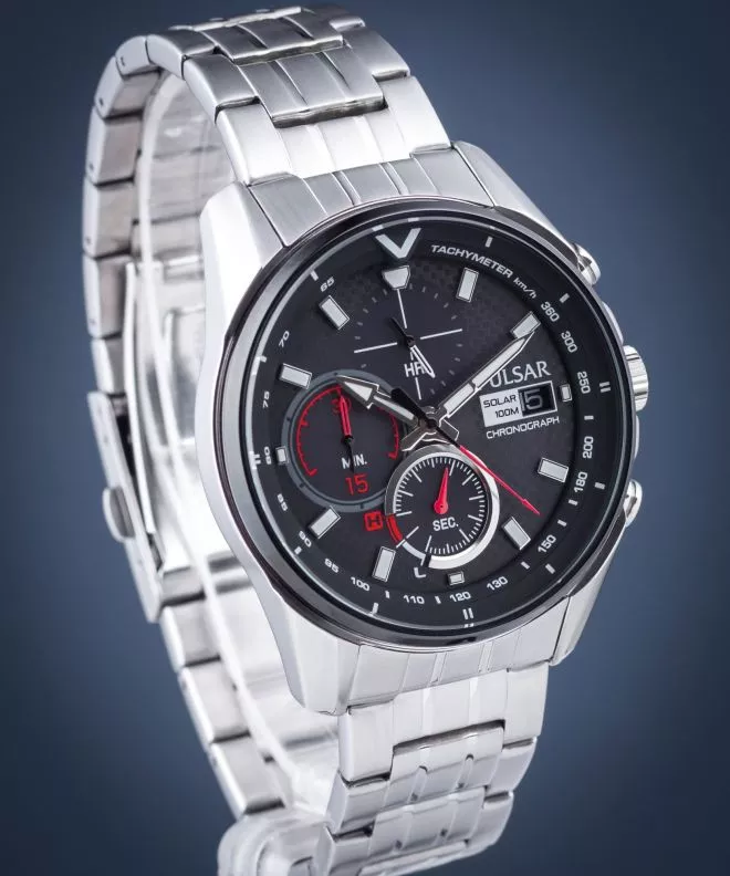 Hodinky Pánske Pulsar Sports Solar Chronograph PZ6027X1