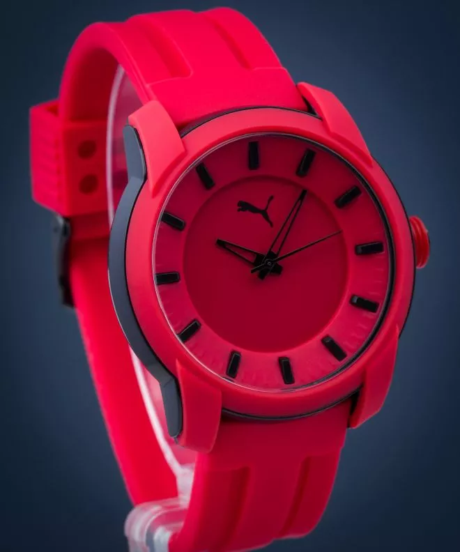 Hodinky Pánske Puma Red Silicone P6019
