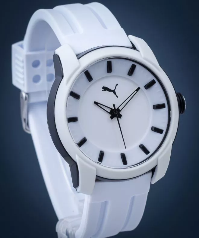 Hodinky Pánske Puma White Silicone P6017