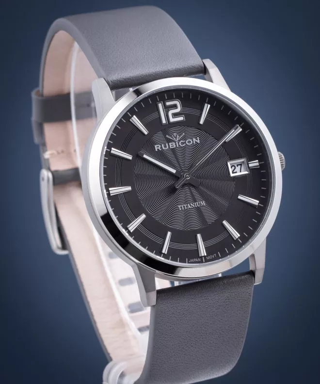 Hodinky Pánske Rubicon Titanium RNCE21DMVX03BX