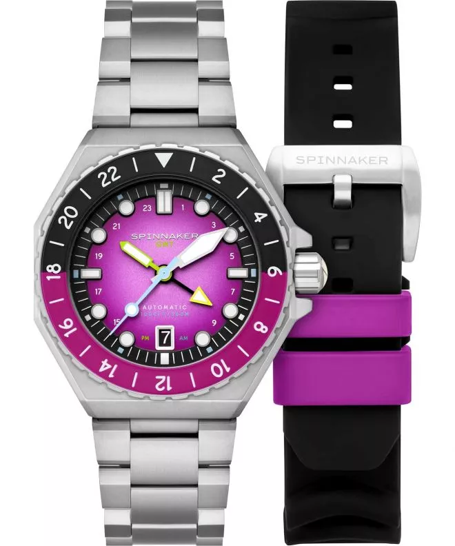 Hodinky pánske Spinnaker Dumas GMT Automatic Gift Set SP-5119-66