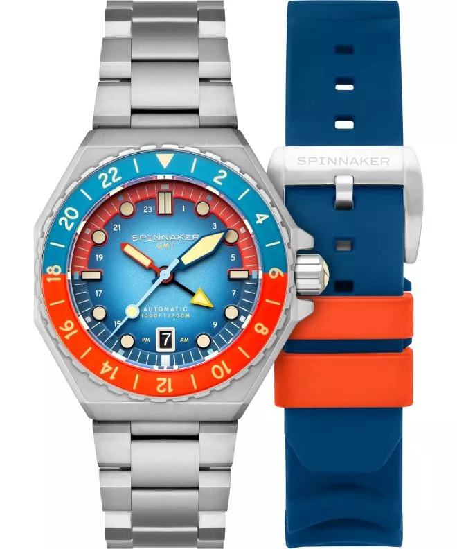 Hodinky pánske Spinnaker Dumas GMT Automatic Gift Set SP-5119-77