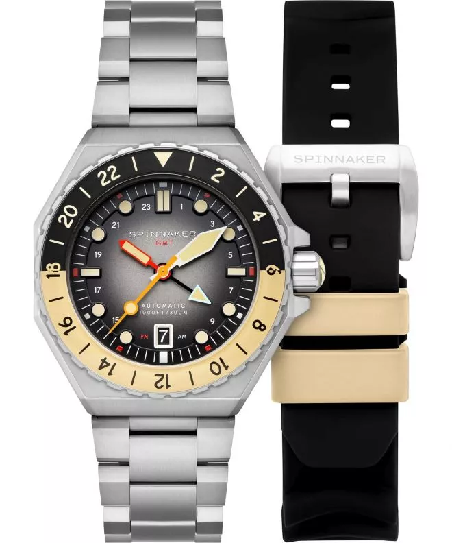 Hodinky pánske Spinnaker Dumas GMT Automatic Gift Set SP-5119-88