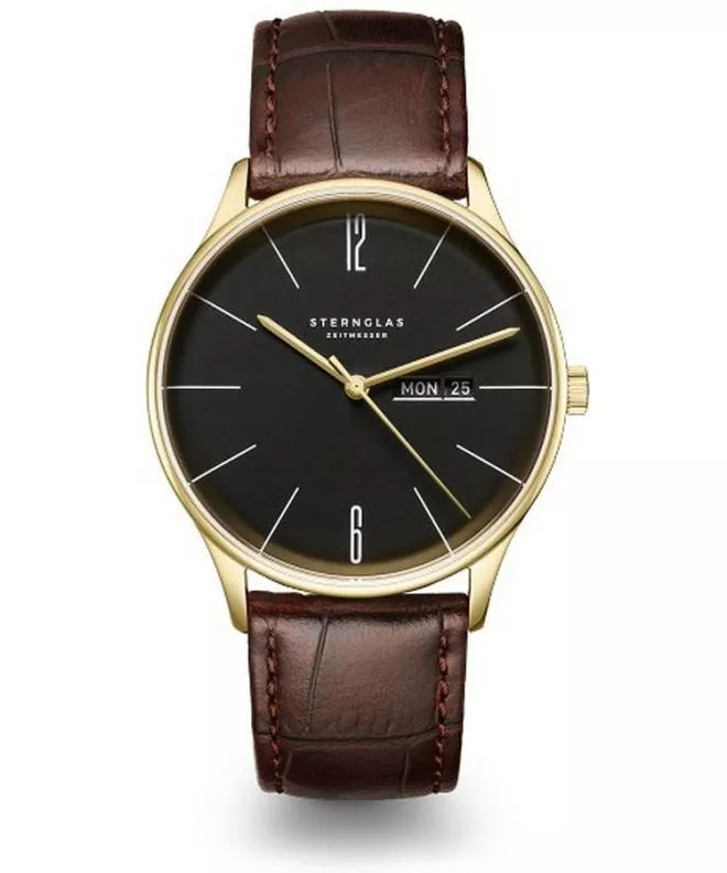 Hodinky pánske Sternglas Berlin Metro Piano Black S01-BE04-HE01