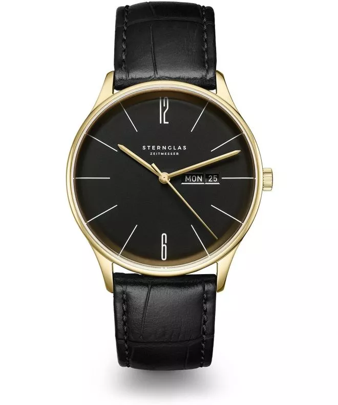 Hodinky pánske Sternglas Berlin Metro Piano Black S01-BE04-HE03