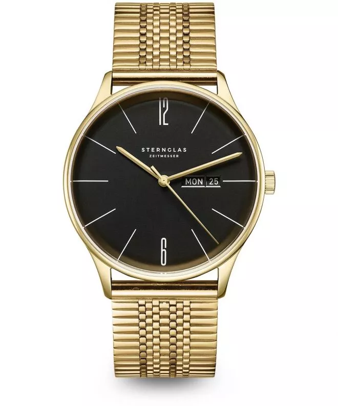 Hodinky pánske Sternglas Berlin Metro Piano Black S01-BE04-ME09