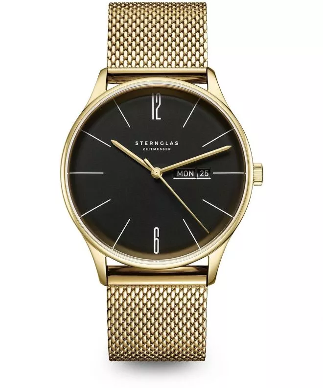 Hodinky pánske Sternglas Berlin Metro Piano Black S01-BE04-MI05