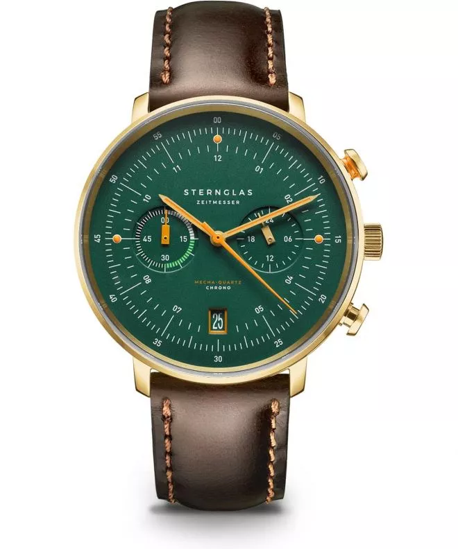 Hodinky pánske Sternglas Hamburg Ed Vintage Chronograph S01-HCV22-BR01