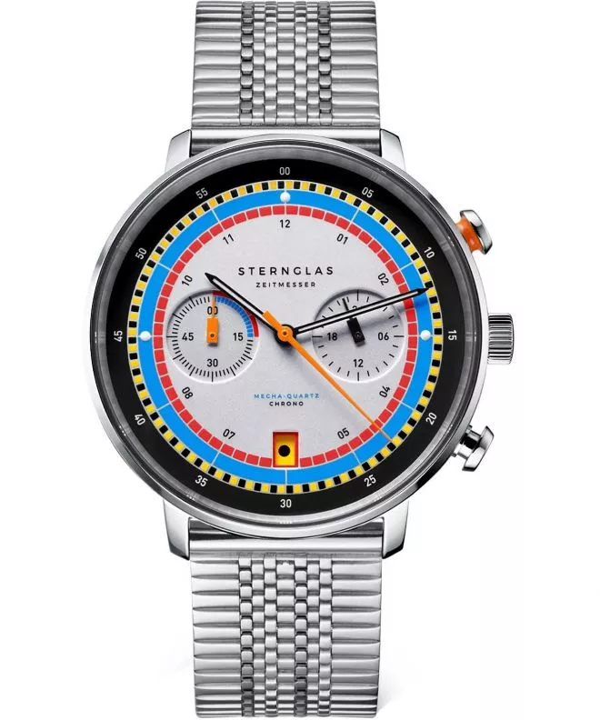 Hodinky pánske Sternglas Hamburg Mecha-Quartz Chrono Regatta S01-HC36-ME08