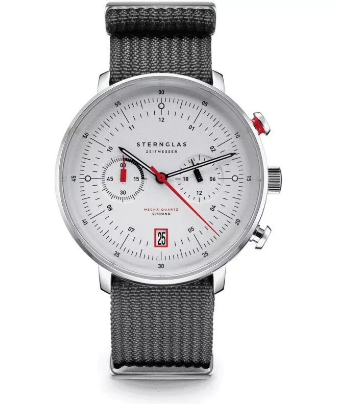 Hodinky pánske Sternglas Hamburg Mecha-Quartz Chrono S01-HC10-FI04