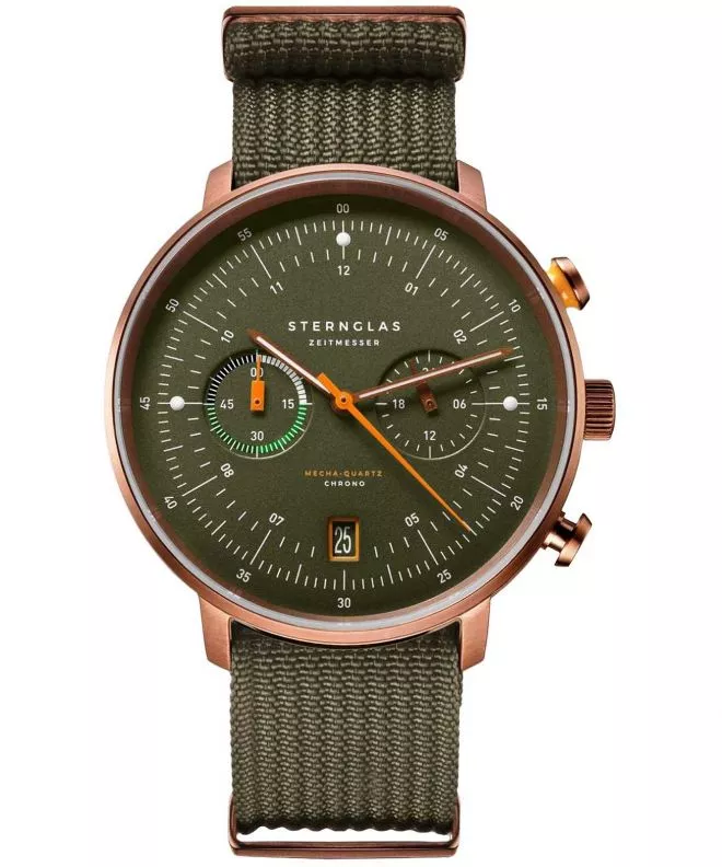 Hodinky pánske Sternglas Hamburg Mecha-Quartz Chrono S01-HC35-FI05