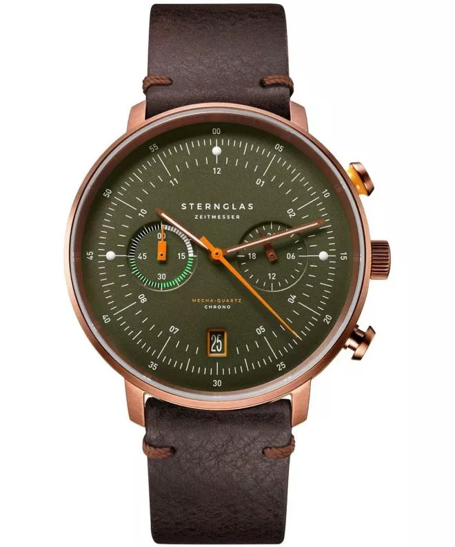 Hodinky pánske Sternglas Hamburg Mecha-Quartz Chrono S01-HC35-VI17
