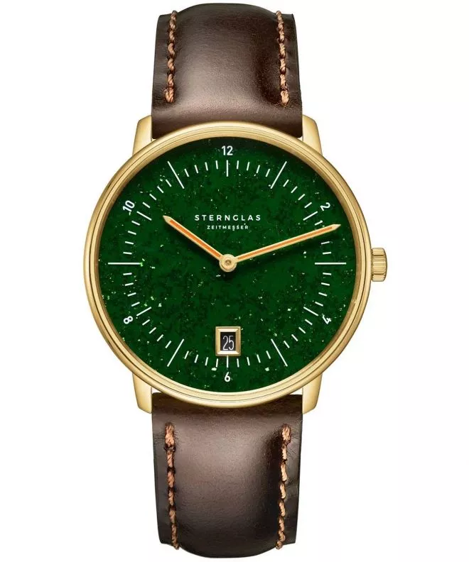 Hodinky pánske Sternglas Naos Aventurine Special Edition S01-NAN41-BR01